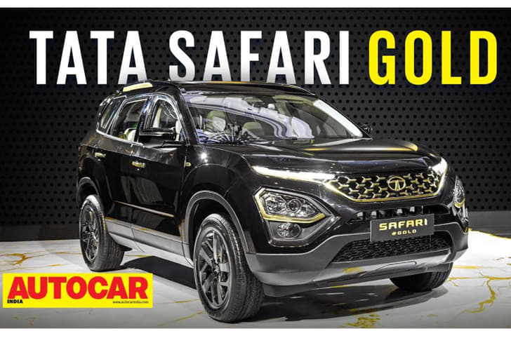 Tata Safari Gold Edition first look video